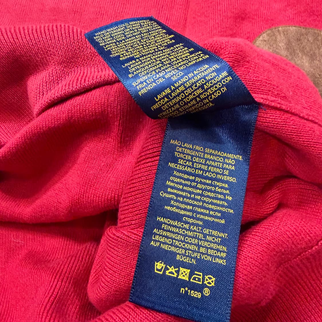 폴로 랄프로렌 코튼 패치 니트  상품이미지4