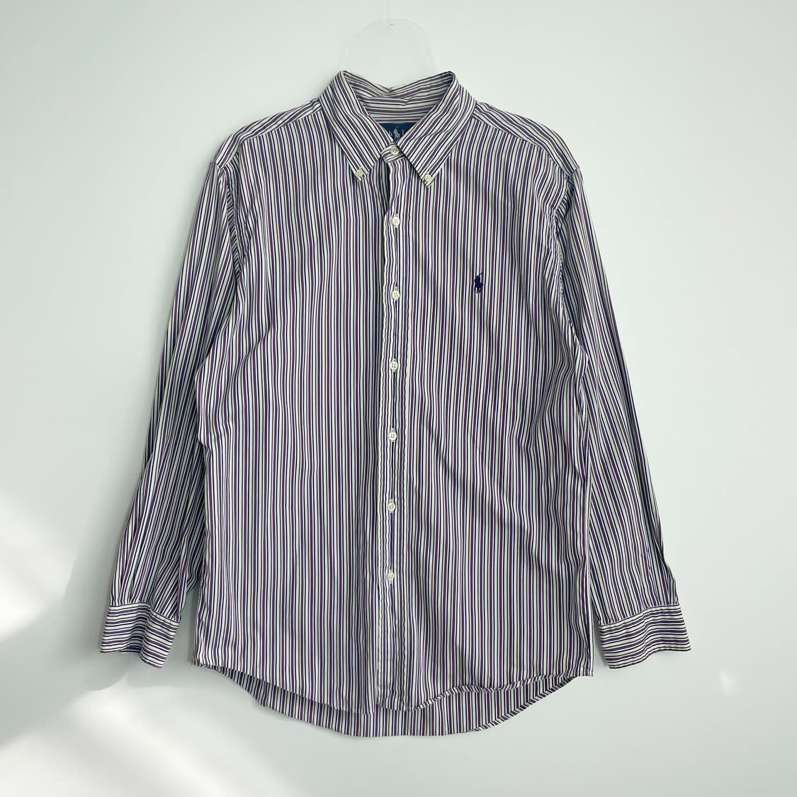 C2 폴로랄프로렌 커스텀핏 클래식 스트라이프 셔츠 100사이즈 상품이미지1
