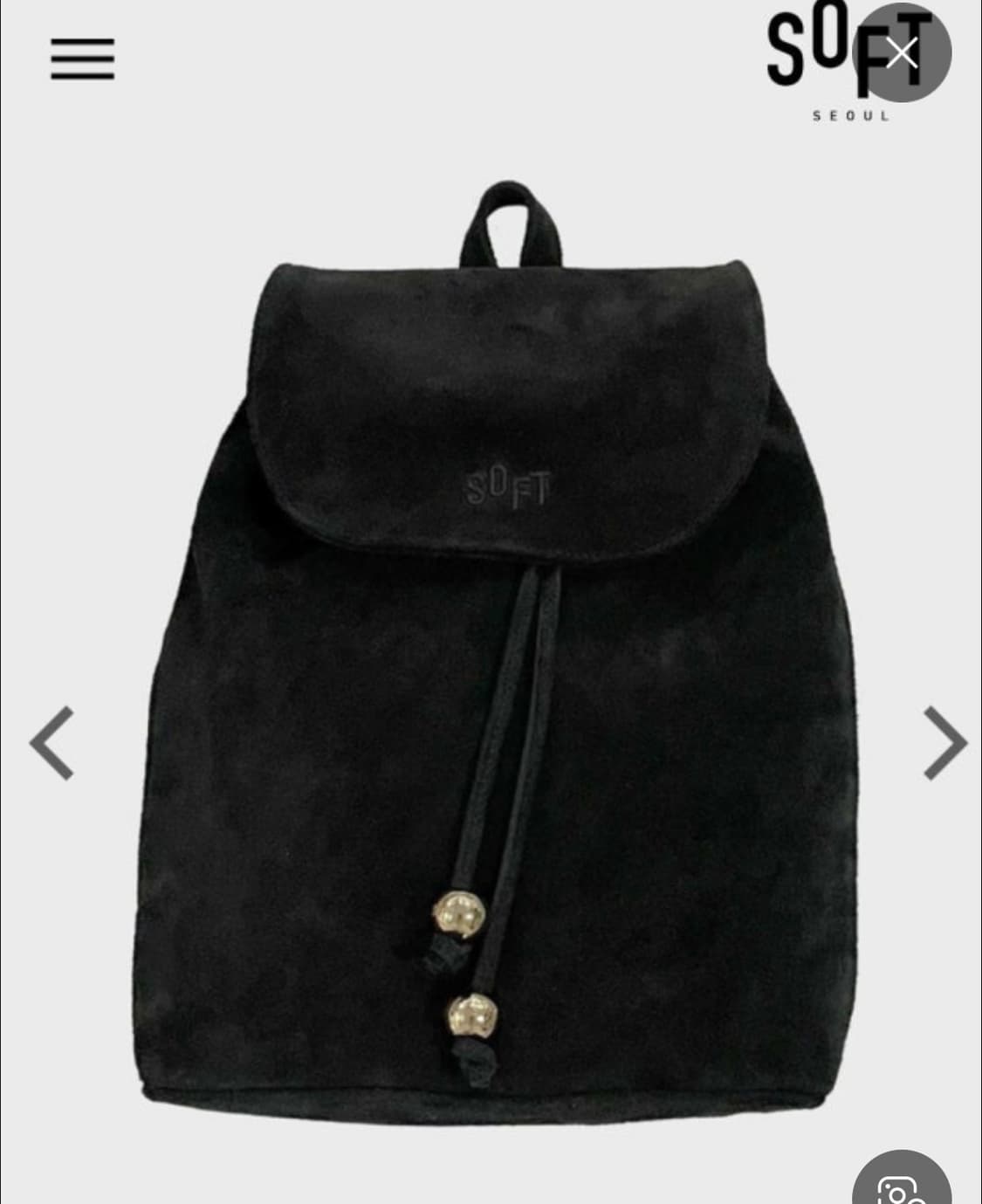 2023 소프트서울 백팩(거의새제품) 상품이미지1