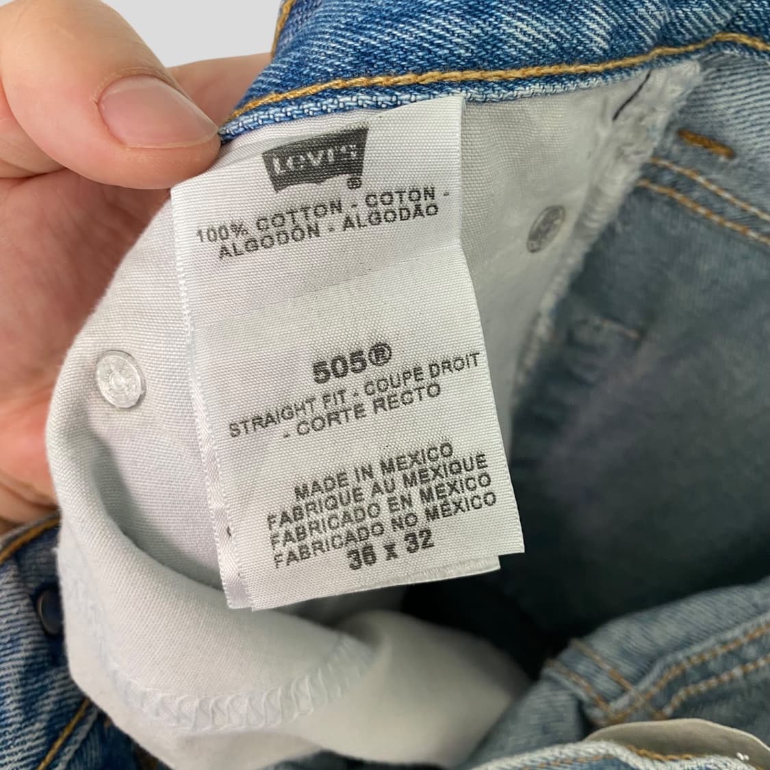 (36)00s 리바이스505 데님 청바지 상품이미지9