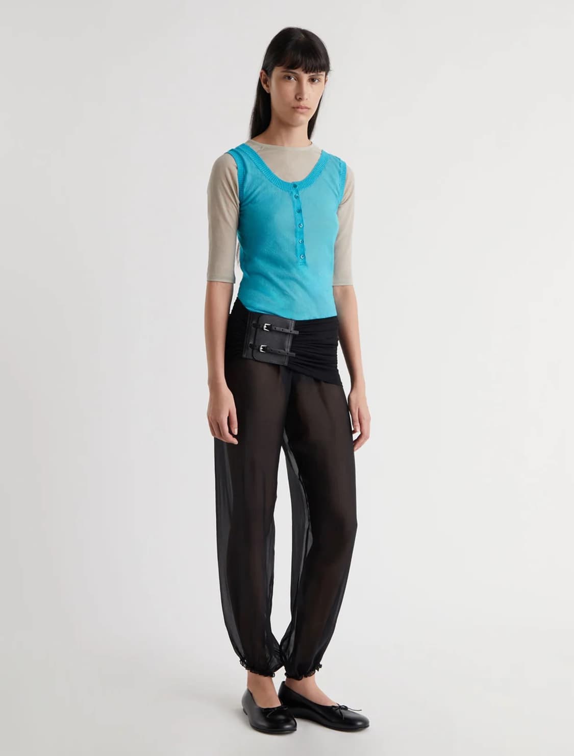 [37,38]팔로마울 Napoli 나폴리 발레리나 슈즈/블랙 상품이미지3