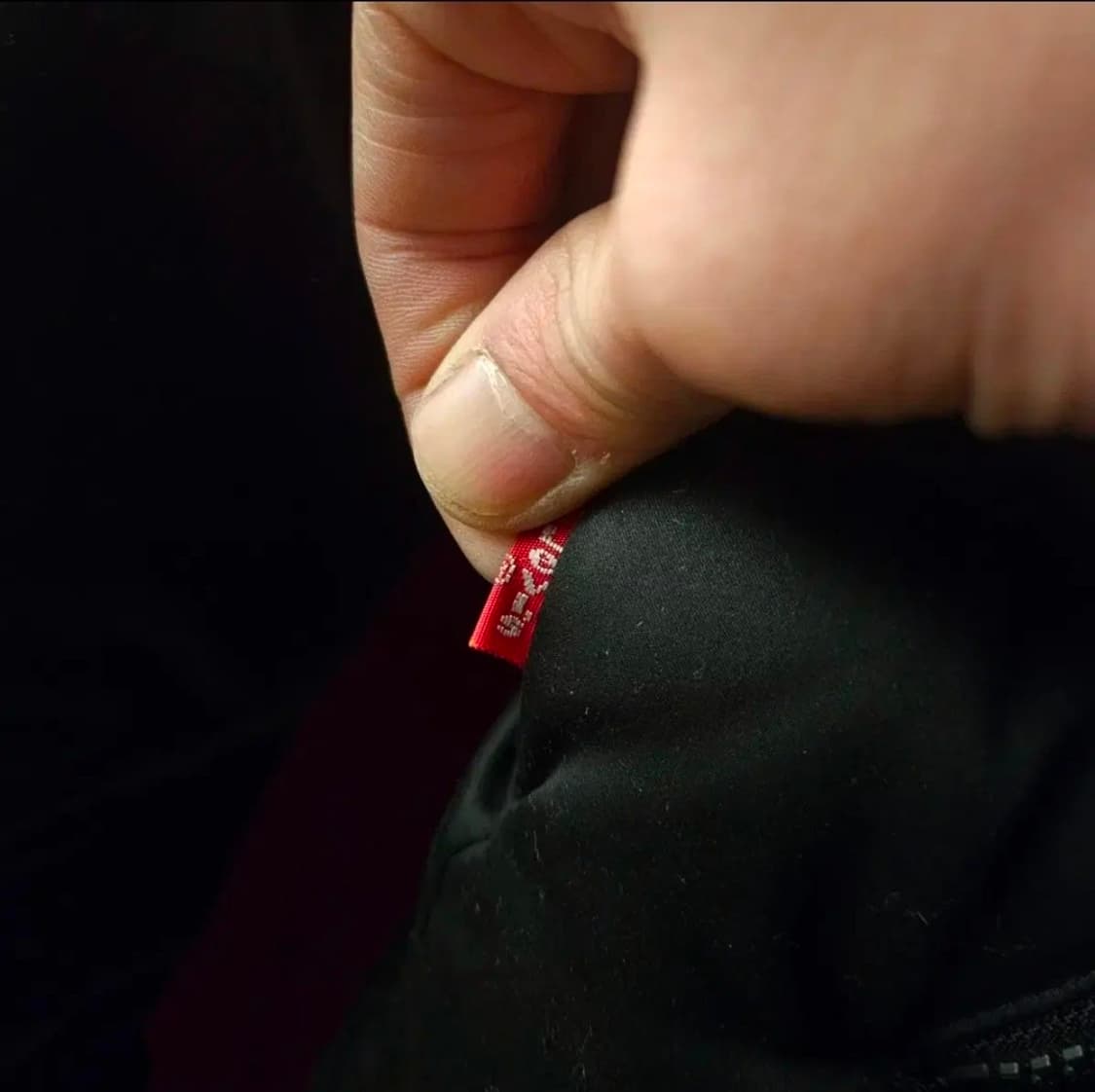 리바이스(Levis) 올드스쿨 카라넥 퍼 오리털 패딩 점퍼 상품이미지5