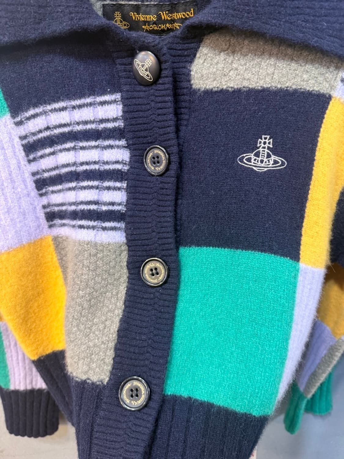 vivian westwood 크롭 가디건 상품이미지5