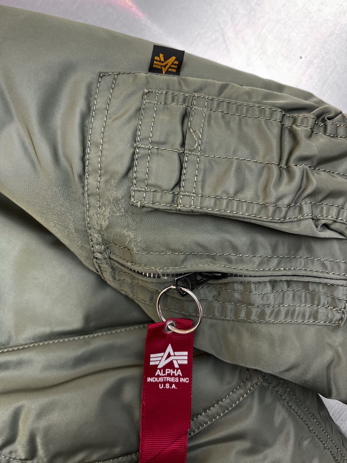 알파인더스트리 U.S.A.F CWU-45/P 플라이트 자켓 상품이미지9