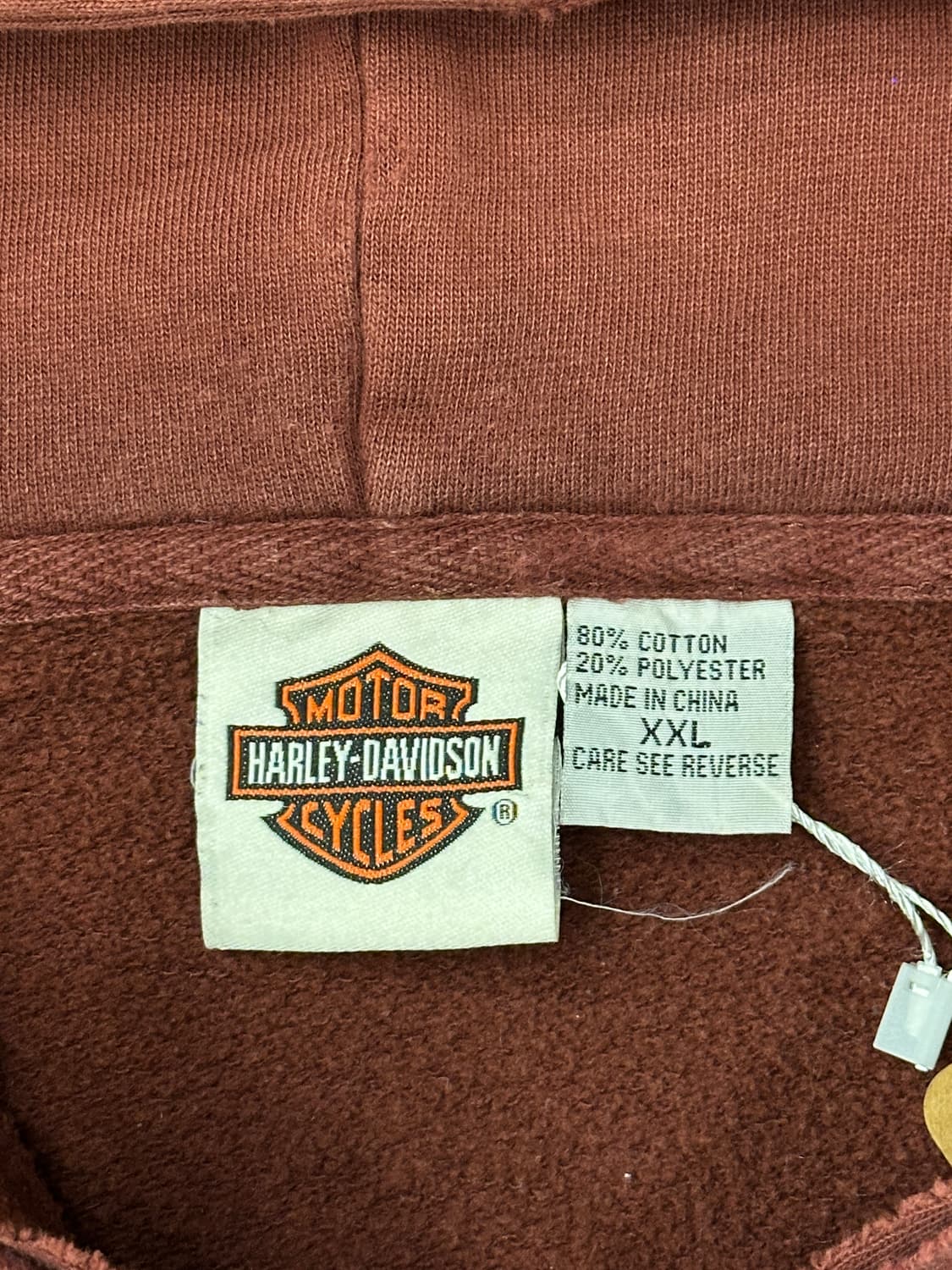 할리데이비슨 디스트레스드  후드티 XXL 상품이미지4