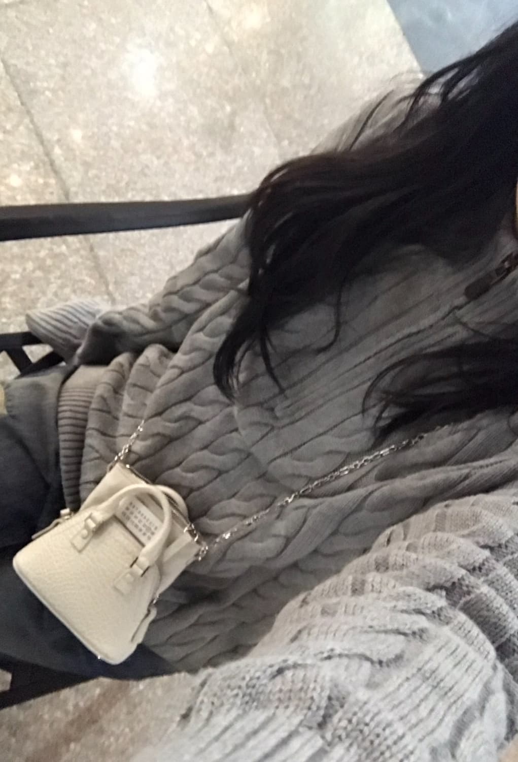 폴로 하프 집업 니트 상품이미지2