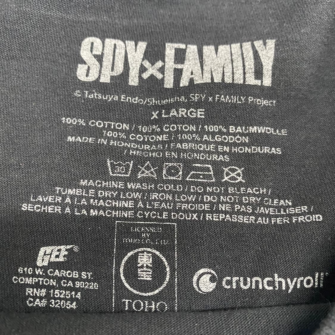 스파이패밀리 오피셜 애니메이션 티셔츠 상품이미지3