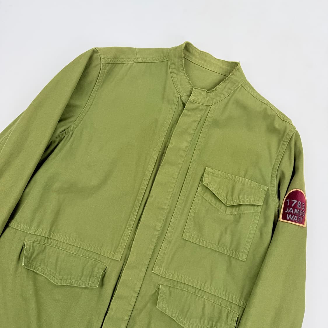 비이커 패치 디테일 필드자켓 상품이미지2