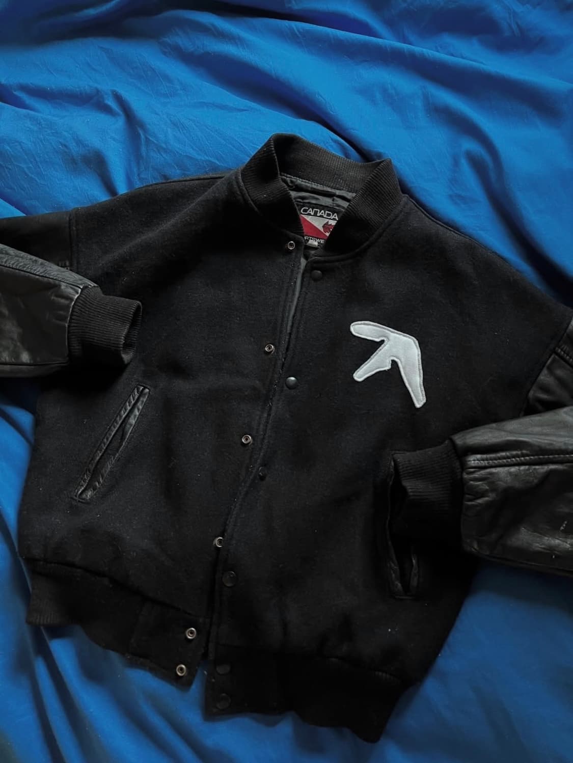 구매합니다 연락주세요 aphex twin leather varsity  상품이미지1