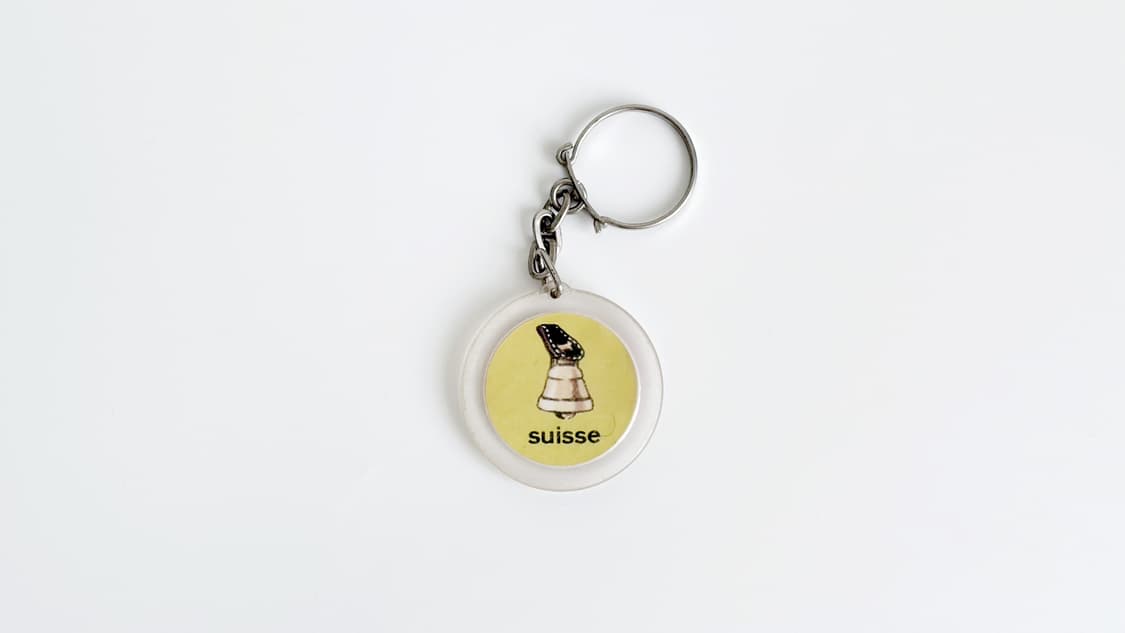 빈티지 일러스트 키체인 ‘Suisse’ 상품이미지3