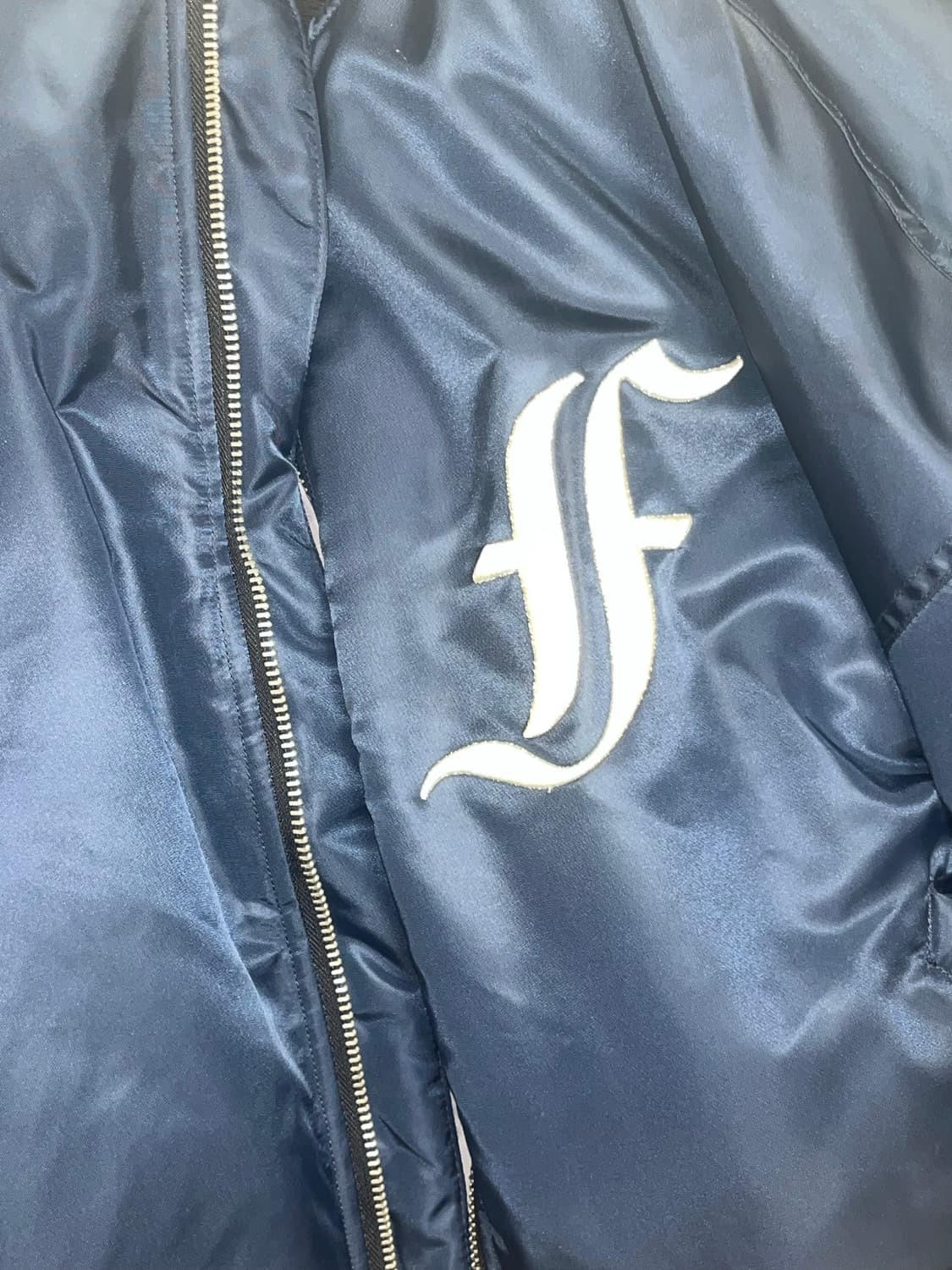 샵페어리 봄버 자켓 네이비 상품이미지6