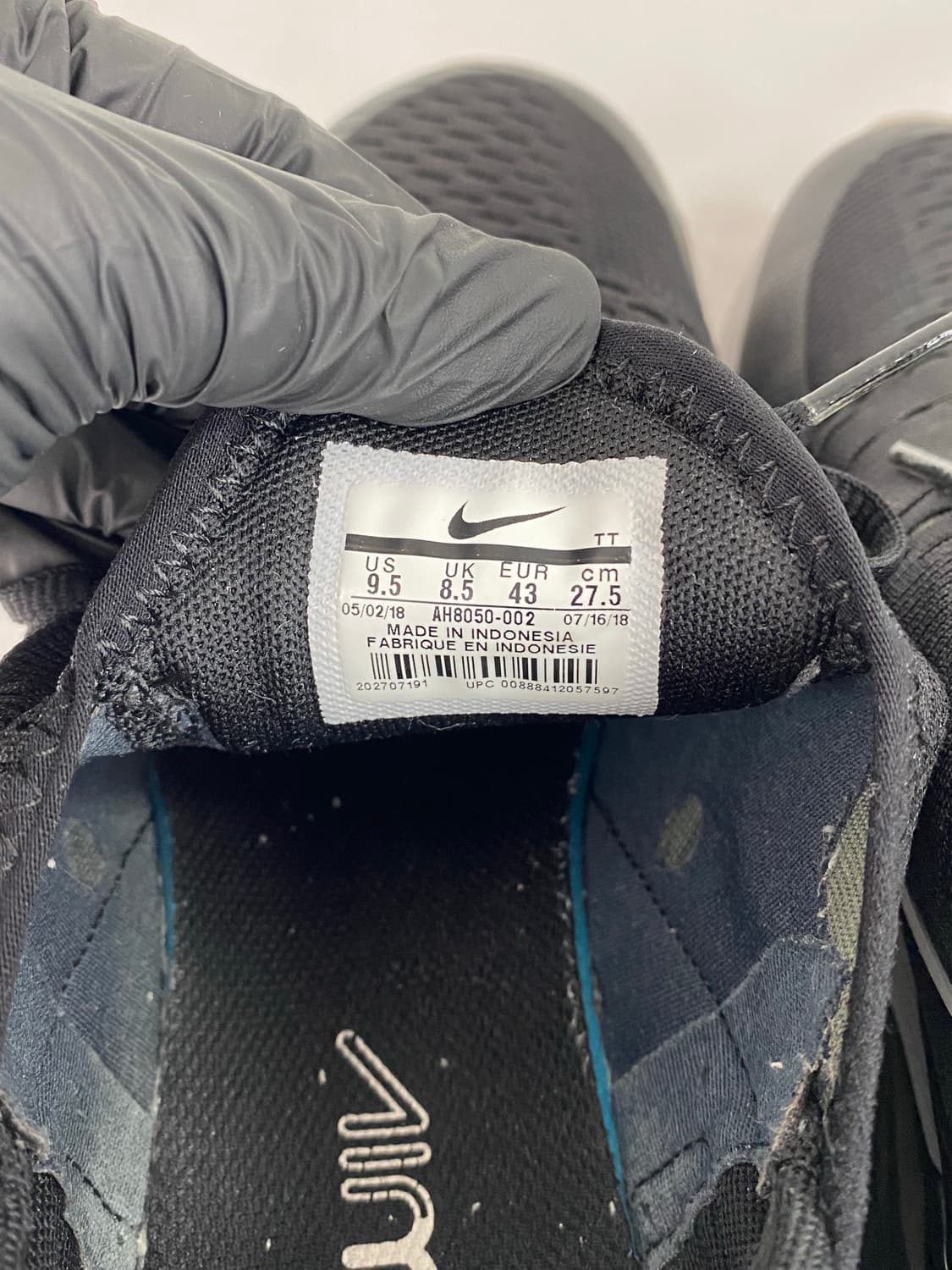 나이키 에어맥스 270 블랙화이트 275 <34> 상품이미지9