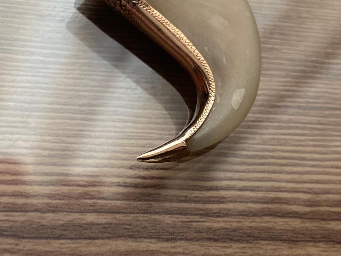 타이거 클로 18k 펜던트 목걸이 판매합니다. 상품이미지4