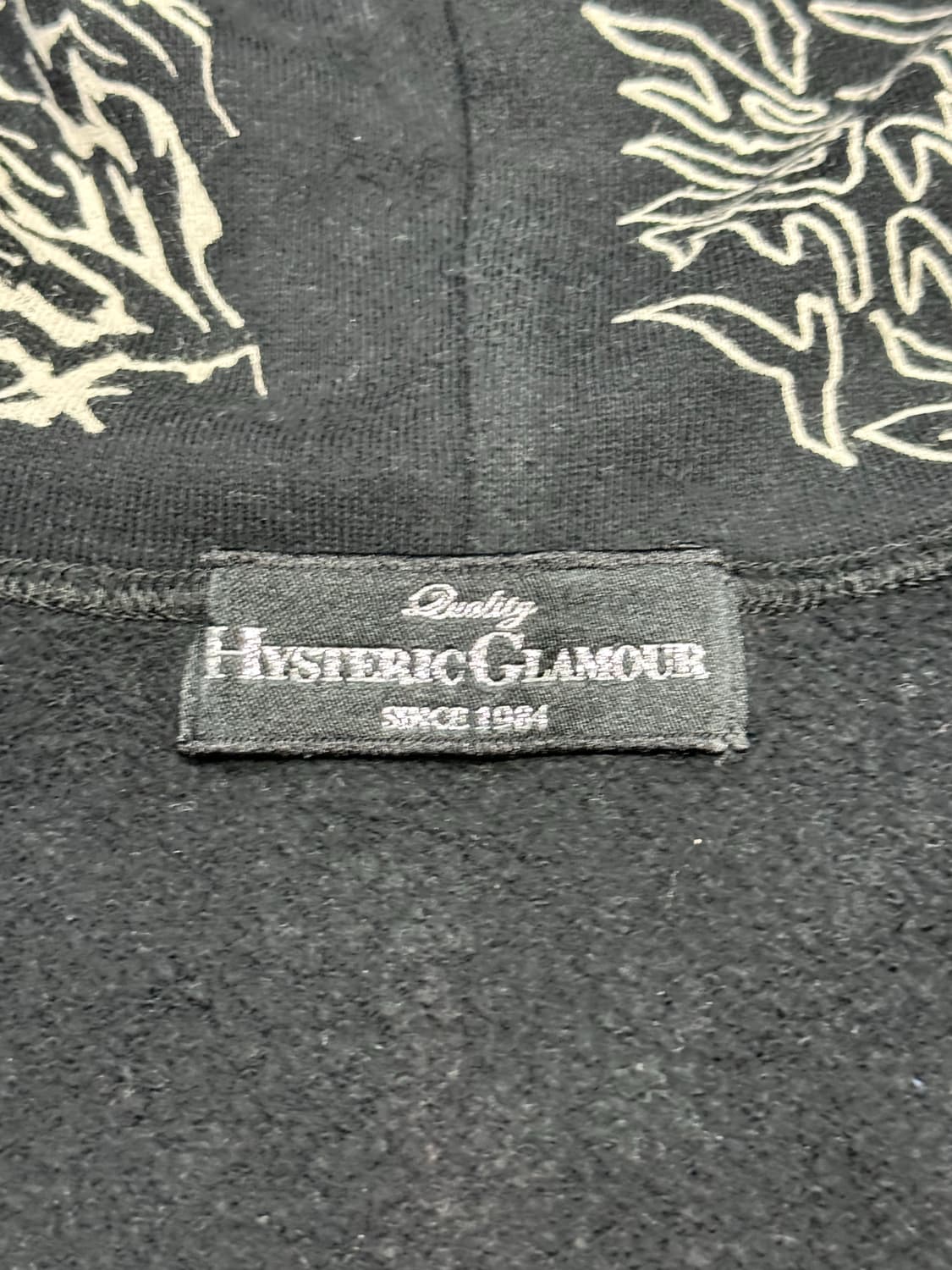 히스테릭 글래머 아카이브 전신 타투 후드 집업 자켓 상품이미지6