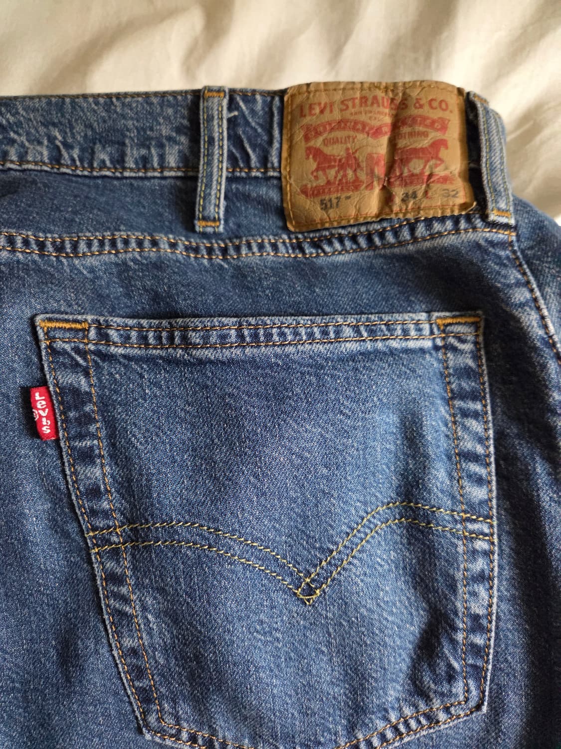 리바이스 517 데님 팬츠 34/32 상품이미지1