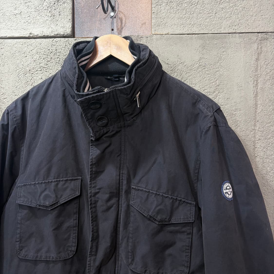 아르마니 진스 네이비 필드 자켓 (L) 상품이미지1