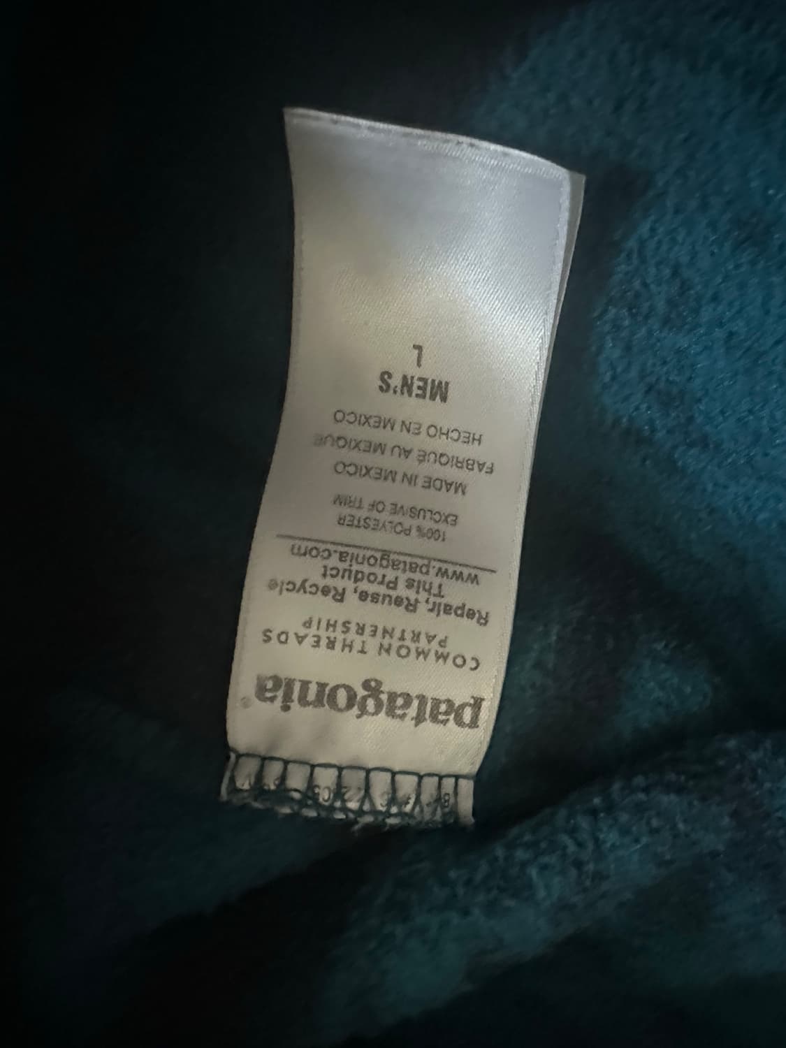 파타고니아 신칠라 아즈텍 스톤블루 맨즈 L 상품이미지3