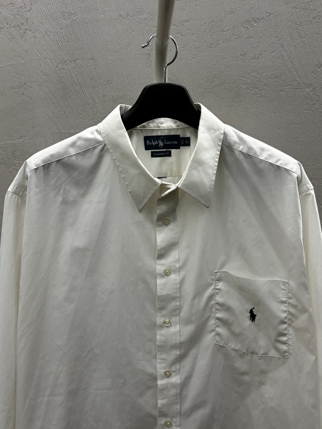 폴로 랄프로렌 남성 화이트 셔츠 XL 상품이미지3