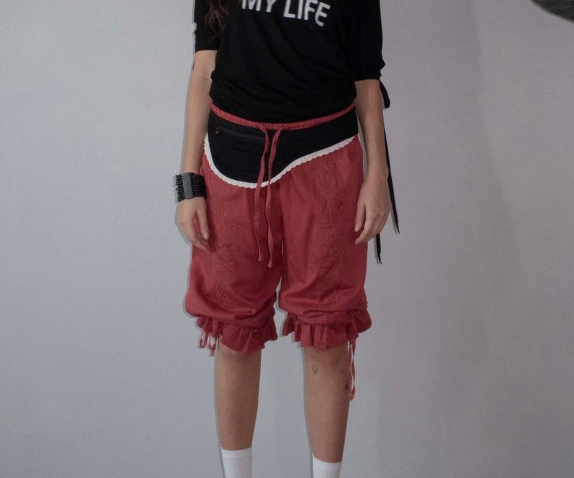 SCULPOR Capri Pants Red 상품이미지3