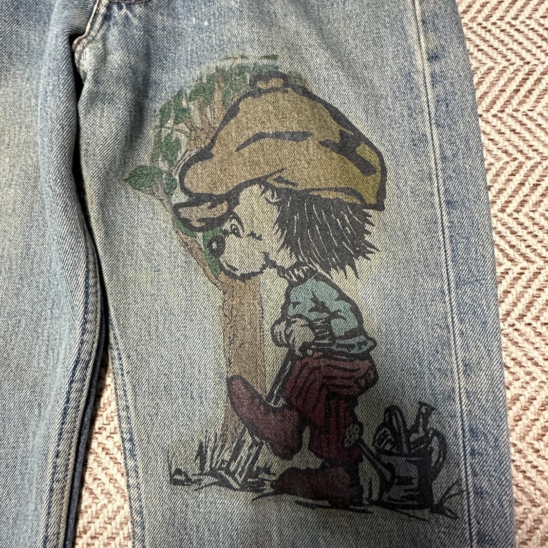 LEVI'S 501 00's usa made women jeans 상품이미지3