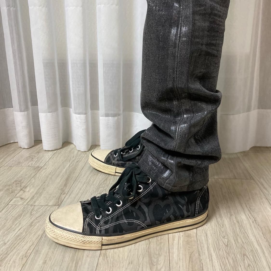 넘버나인 04AW 하트 트라이벌 컨버스 상품이미지4