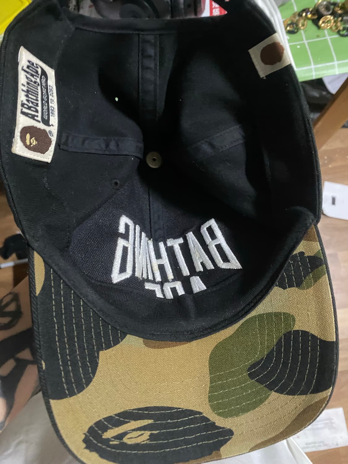 90’s OG bape lettering cap 상품이미지7