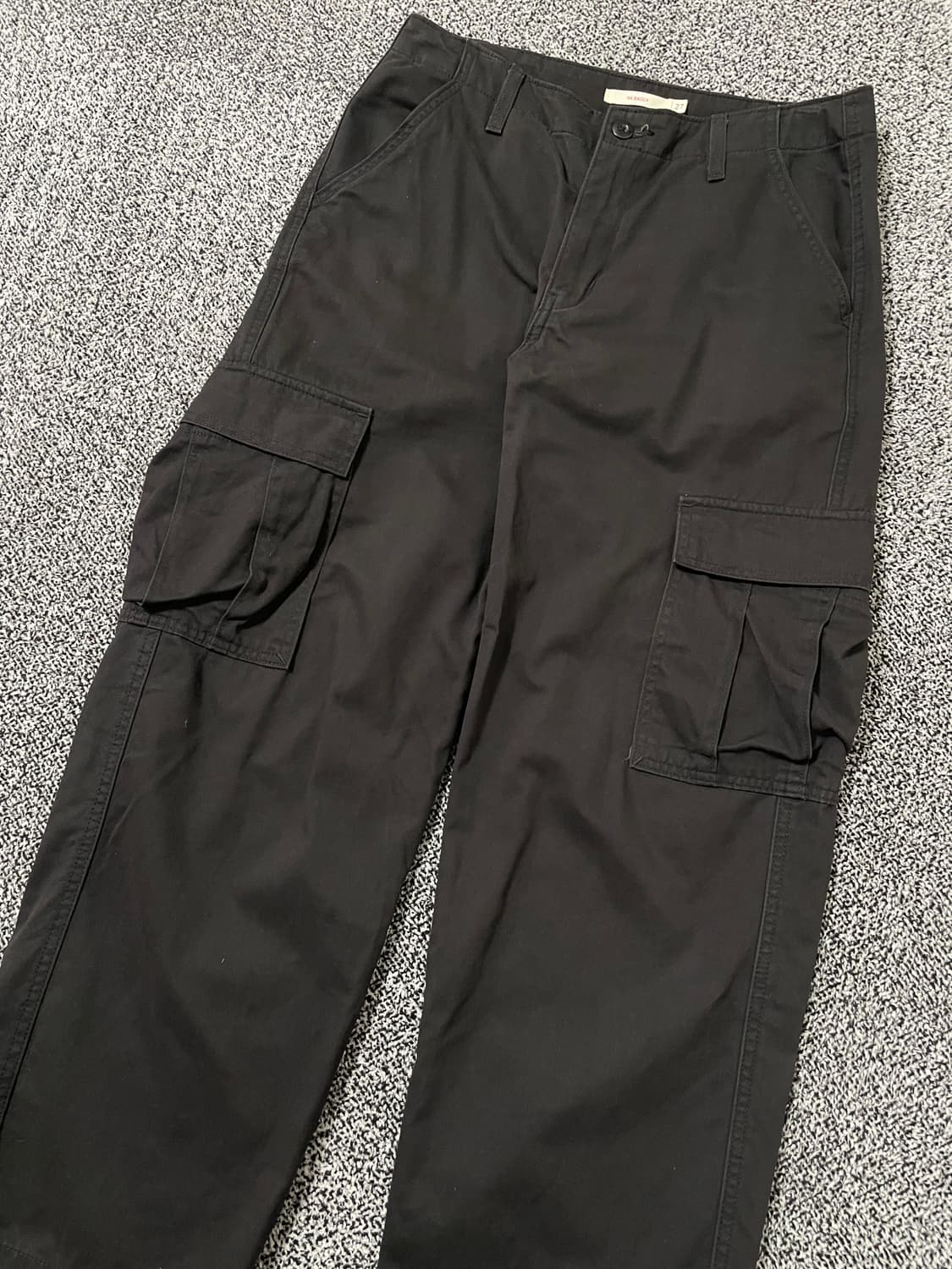 빈티지9. 리바이스 '94 배기 카고팬츠 워크팬츠 블랙 상품이미지2