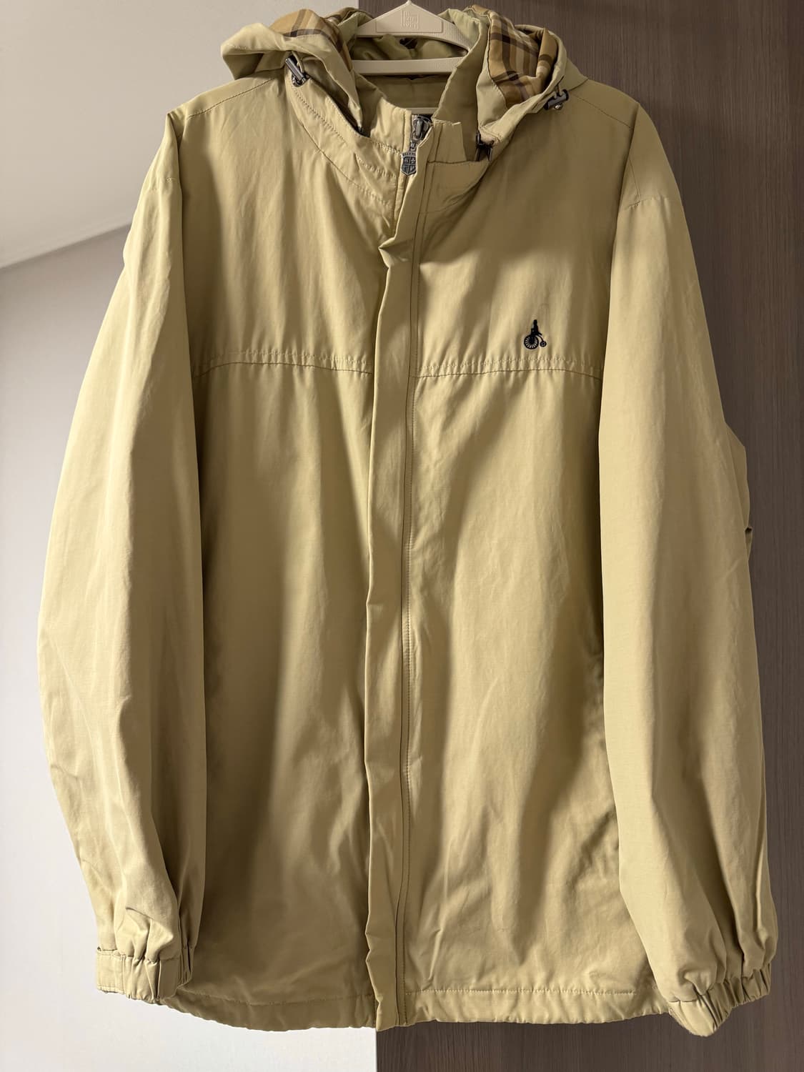 [빈티지] 빈폴(Beanpole) 클래식 체크 해링턴 자켓 (105) 상품이미지1