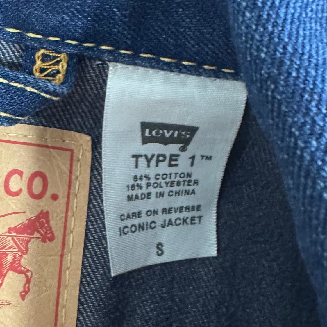 리바이스 타입원 데님 자켓   상품이미지6
