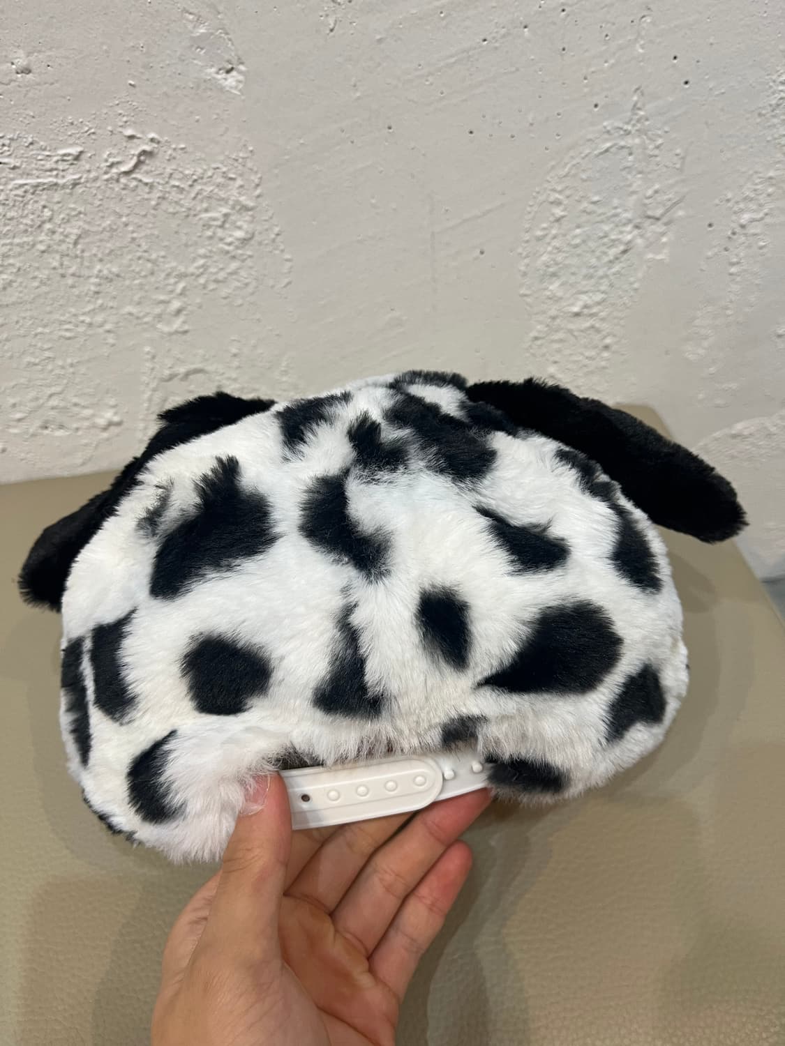 도쿄 디즈니 달마시안 플리스 팬캡 모자 상품이미지3