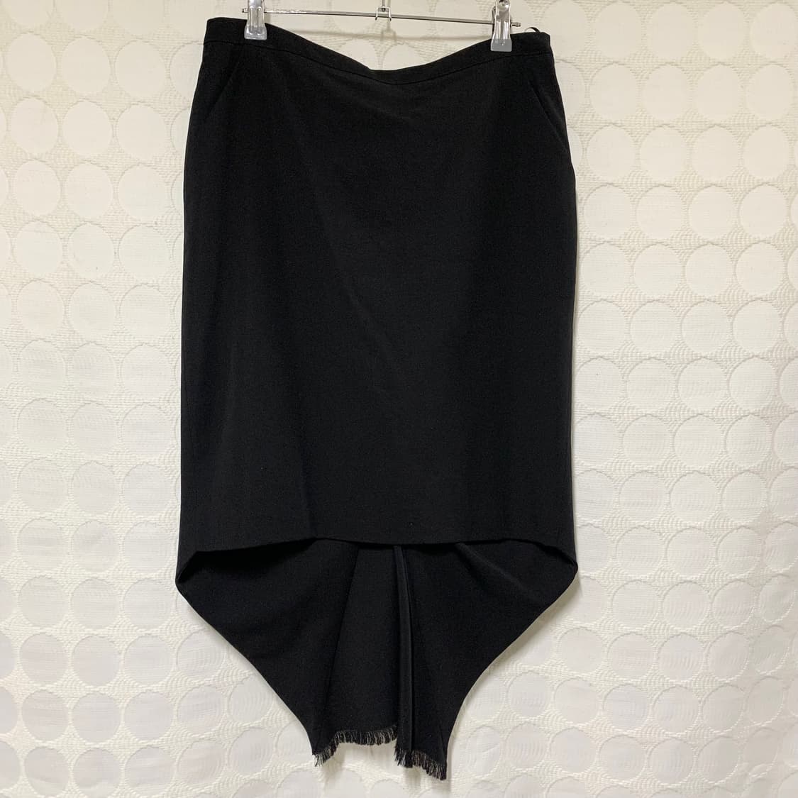 장 폴 고티에 울 실크 리본 스커트 상품이미지5