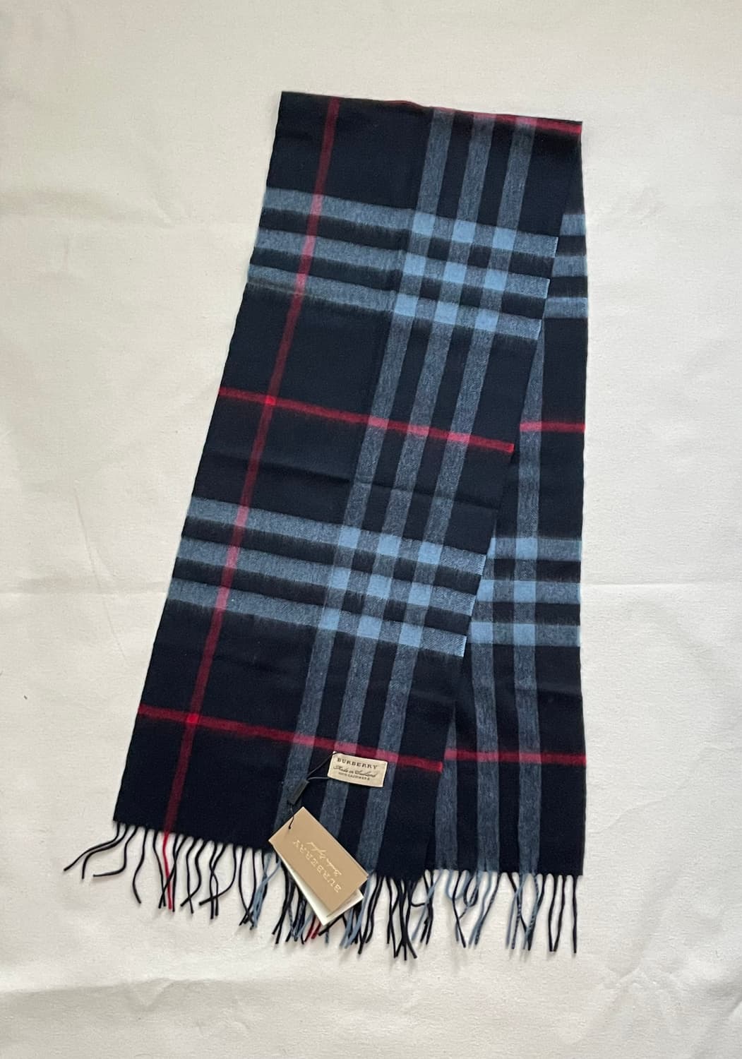 [새상품/정품] 버버리 캐시미어 머플러 목도리 자이언트 체크 상품이미지6