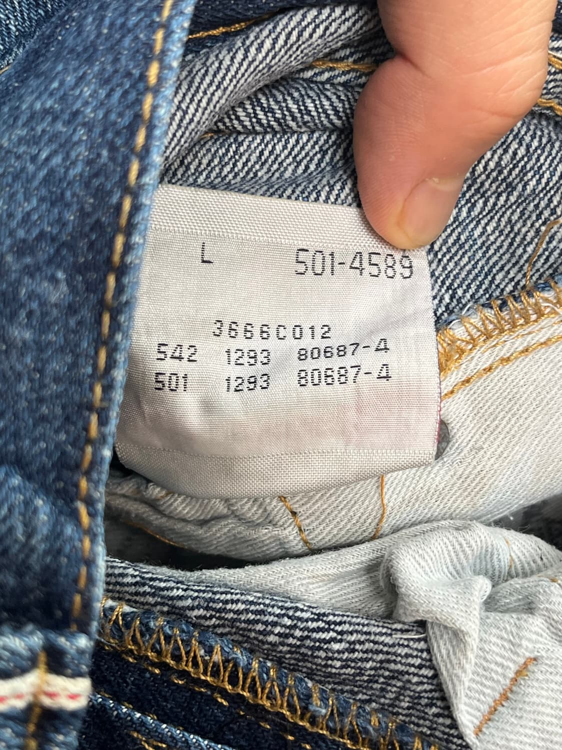Levis 501-065 Big E 샐비지 데님팬츠 30/32 상품이미지6