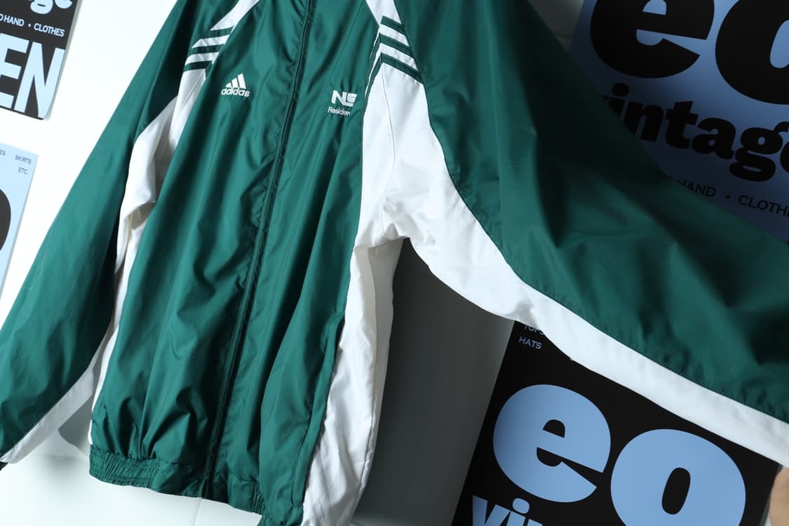 (L-2XL) 아디다스 집업 바람막이 점퍼자켓 90S년대-H3H34005 상품이미지5