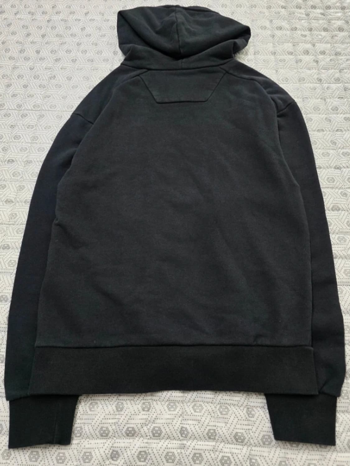 준지 블랙 프린팅 후드티 95 상품이미지8