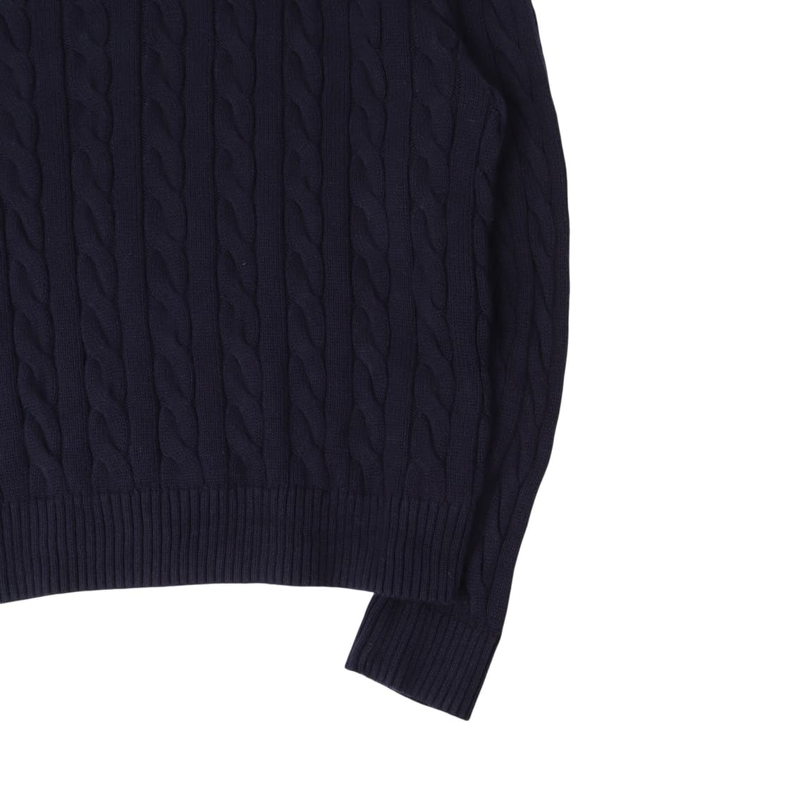 폴로 랄프로렌 qr 네이비 베이직포니 케이블 니트 스웨터 상품이미지7