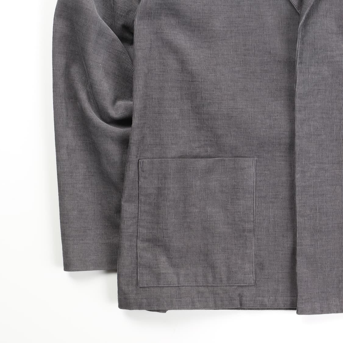 오라리 코듀로이 논버튼 자켓   상품이미지3