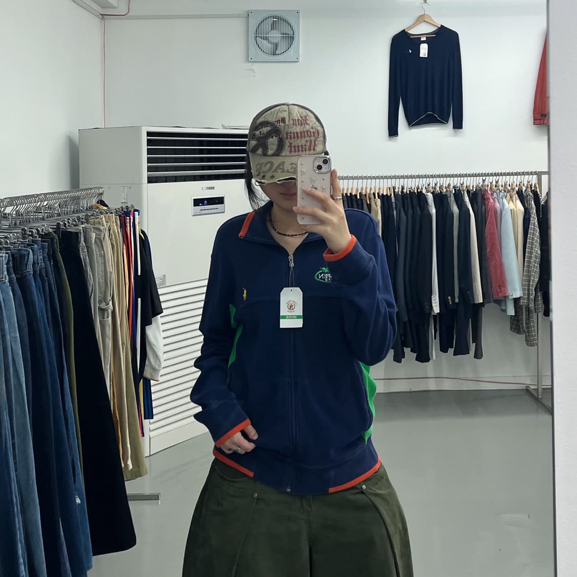 폴로 랄프로렌 US오픈 네이비 트랙 자켓 상품이미지2