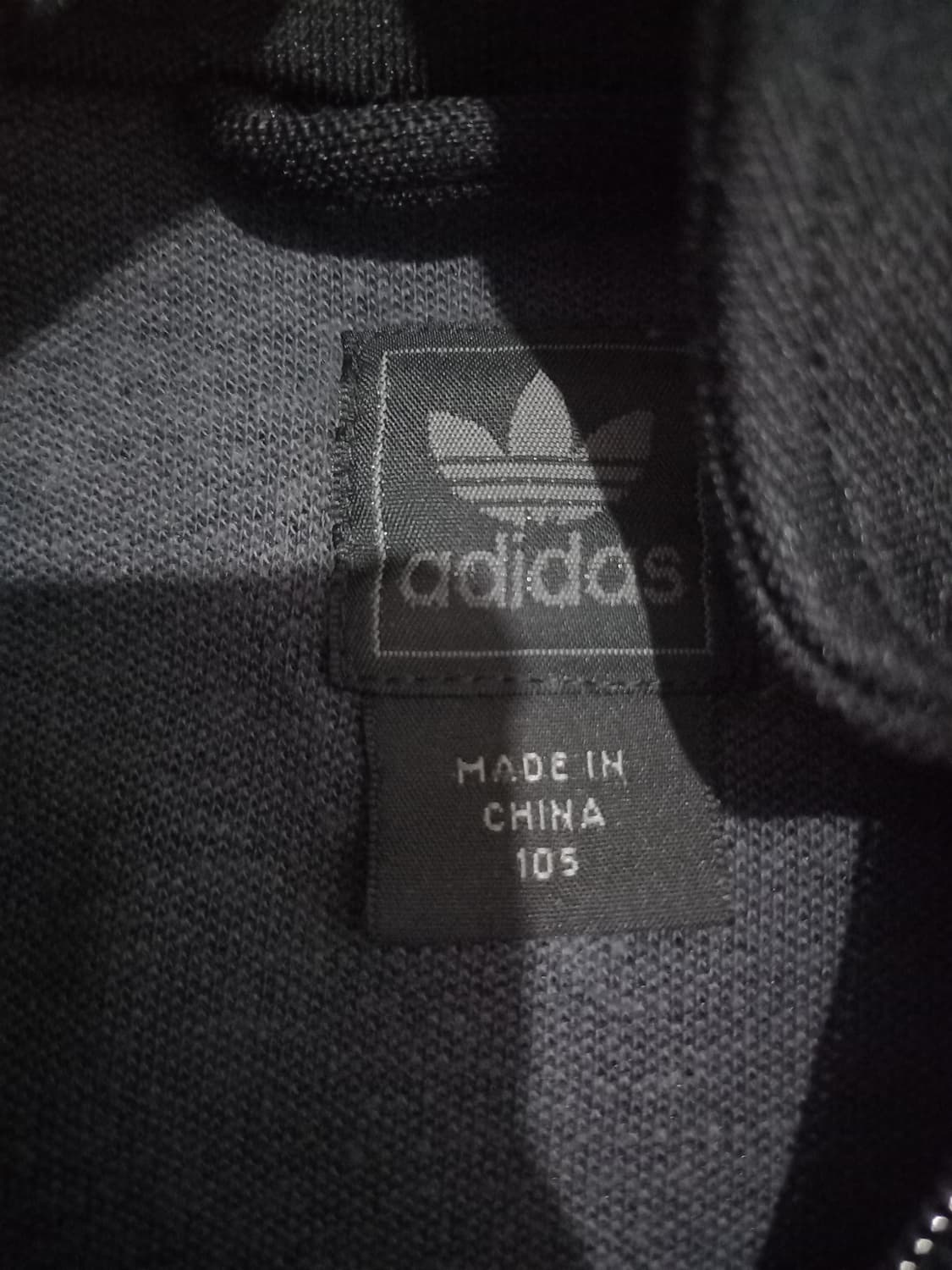 아디다스 대장급 검빨 블랙 트랙탑 저지 져지집업 95/M 상품이미지4