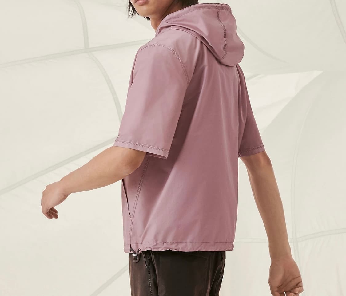 에르메스 스트링 반소매 후드 집업 자켓 상품이미지8