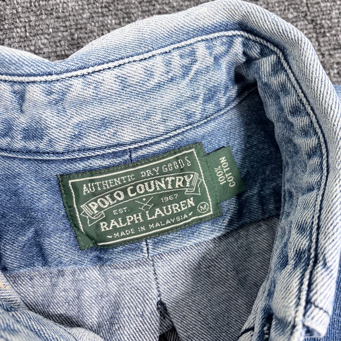 폴로 컨트리 랄프로렌 데님 셔츠 상품이미지6