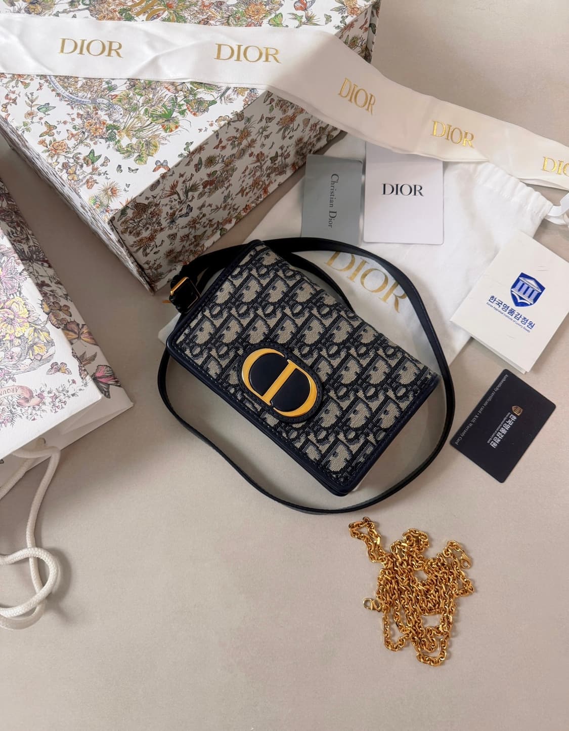 정품 디올 몽테인 투인원 파우치백  상품이미지1