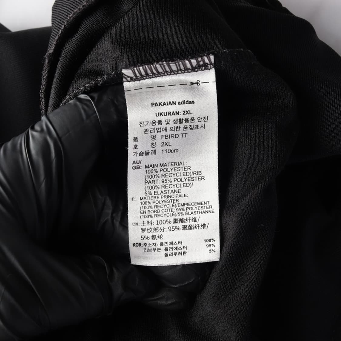 아디다스 파이어버드 트랙탑 블랙 2XL 상품이미지6