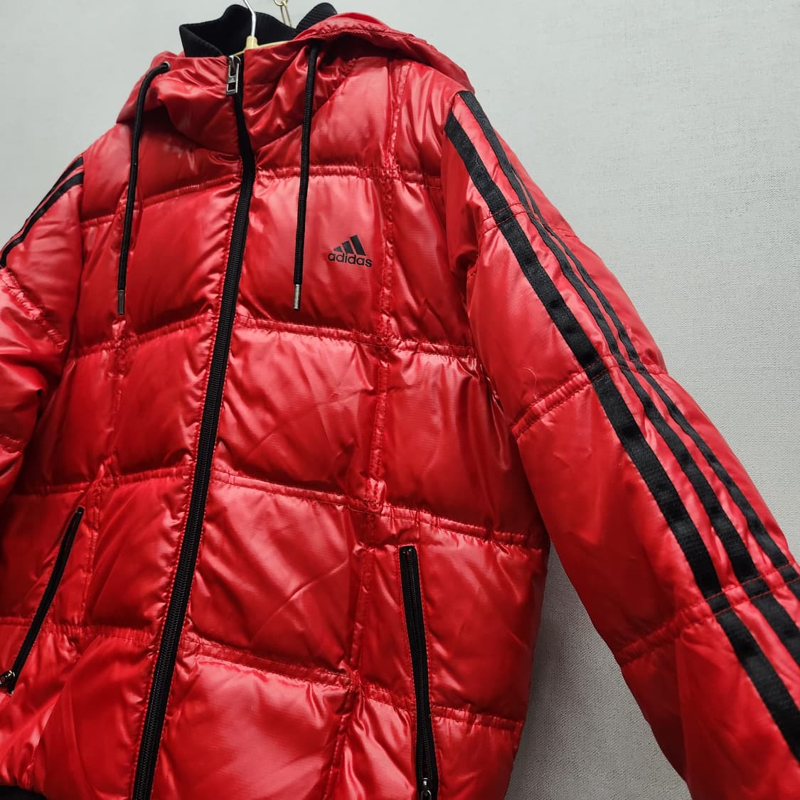 아디다스 삼선 로고 덕다운패딩 85(S~M) 상품이미지3