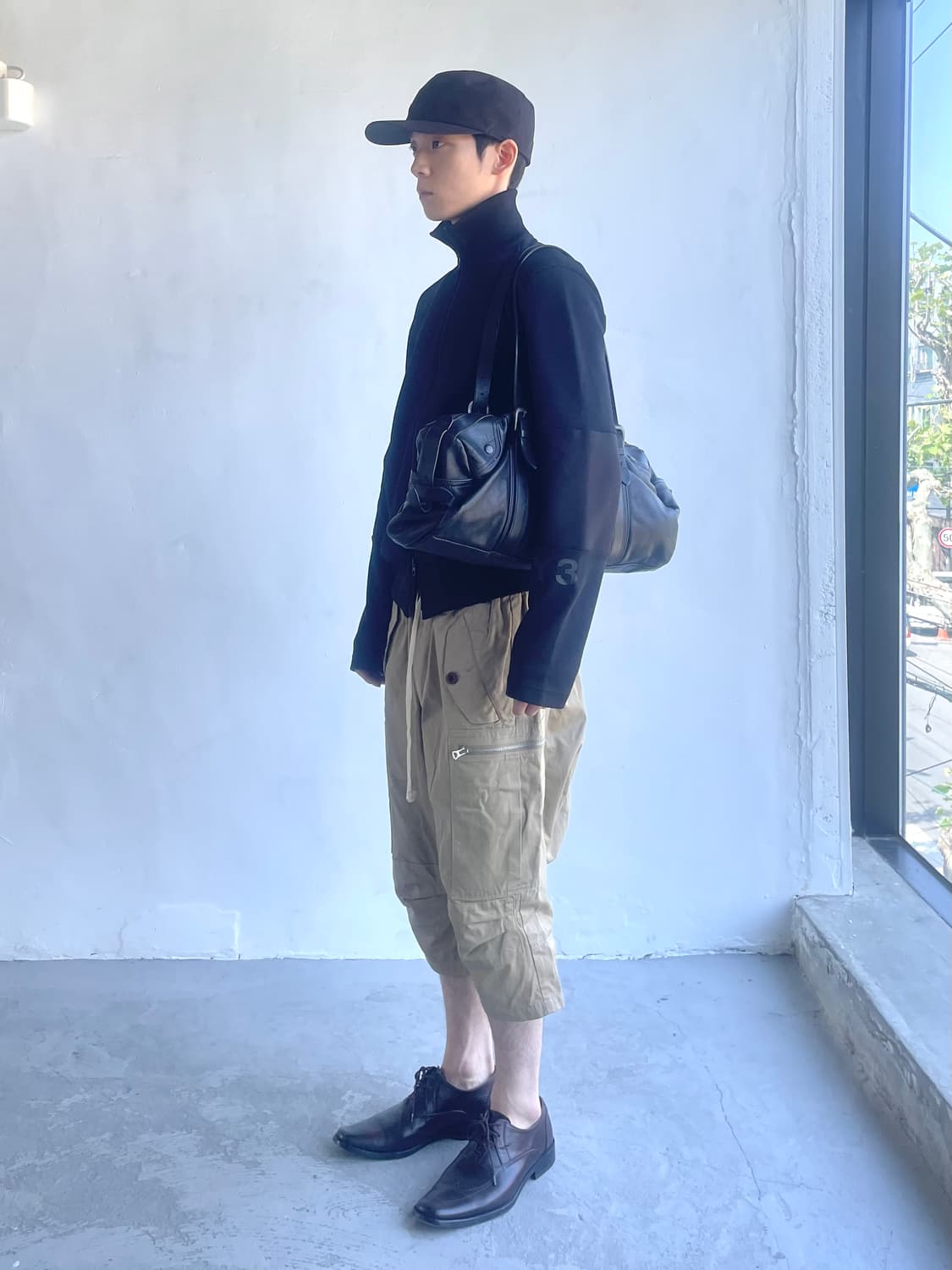 알프레도 바니스터 레더 보스턴 백 상품이미지3