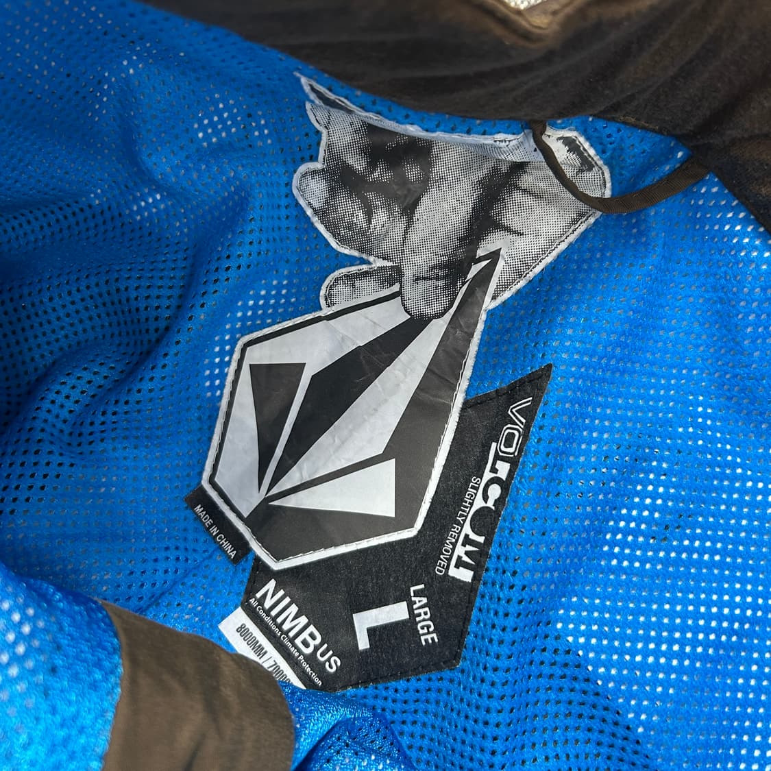 볼컴 브라운스트라이프 스노우팬츠(L) 상품이미지2