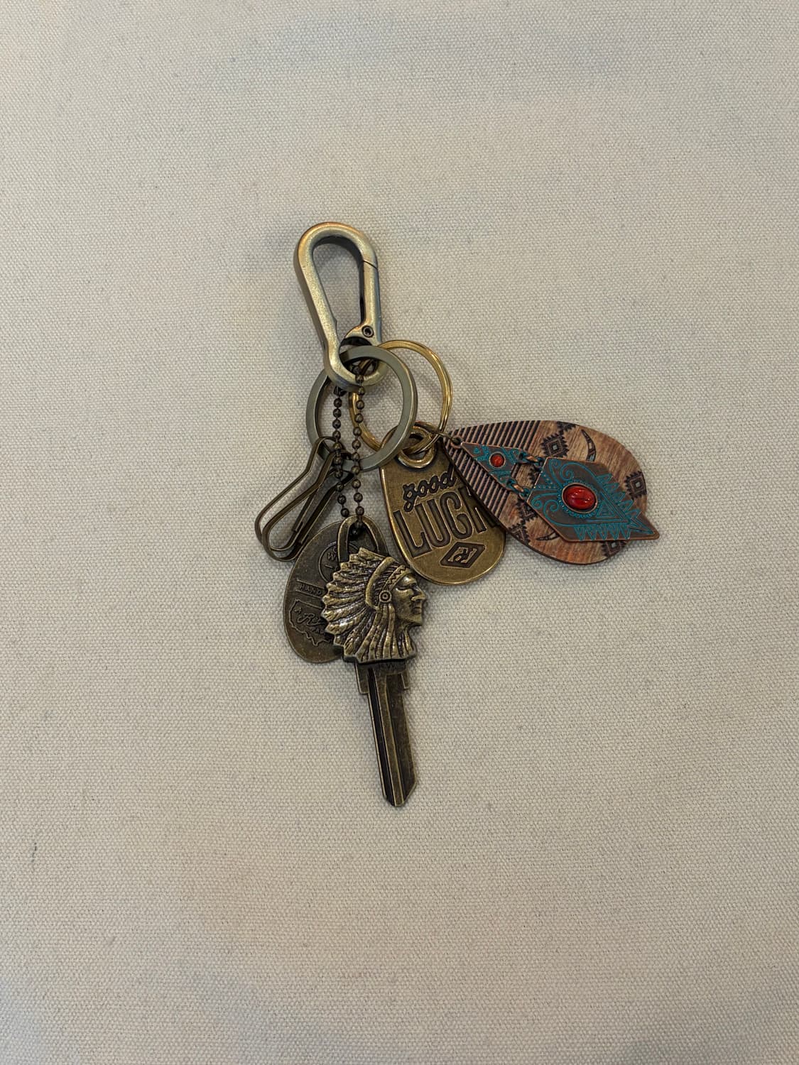 Native Spirit Vintage Keyring 🤎 상품이미지1