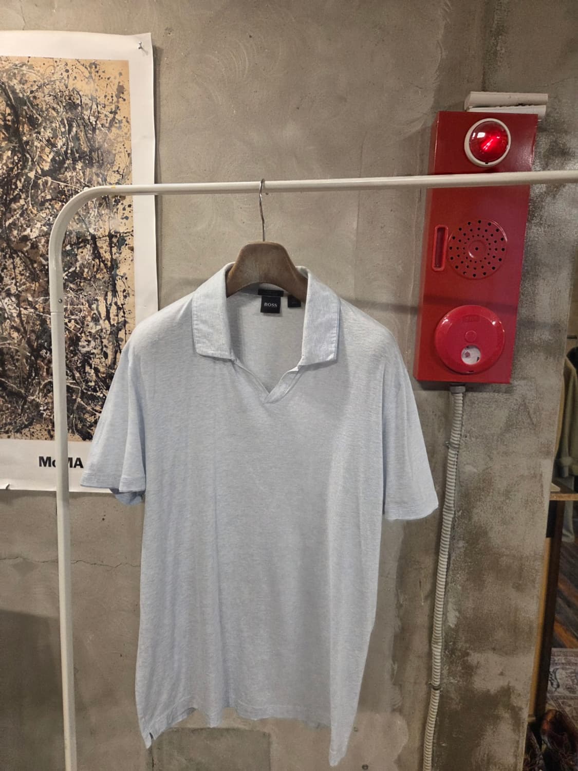 휴고보스 오픈칼라넥 티셔츠  상품이미지9