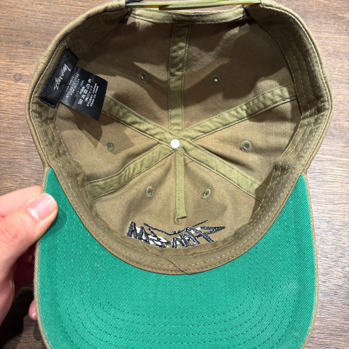 스투시 정품 올리브 볼 캡 상품이미지2