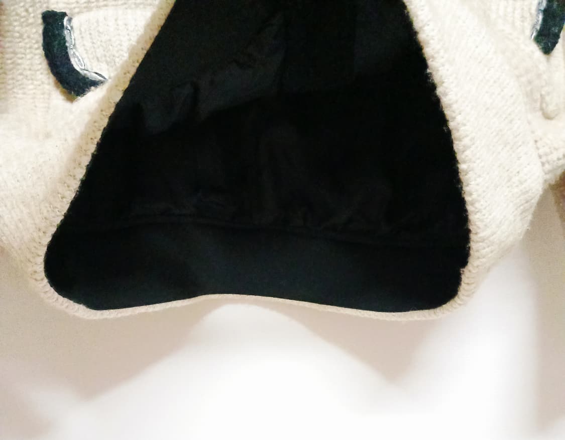 마인 MINE 이탈리아 낙타모 큐빅버튼 도톰 가디건 상품이미지7